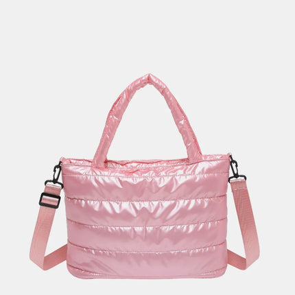 SAMA - PU Leather Crossbody Bag – Adjustable Strap & Zipper Closure