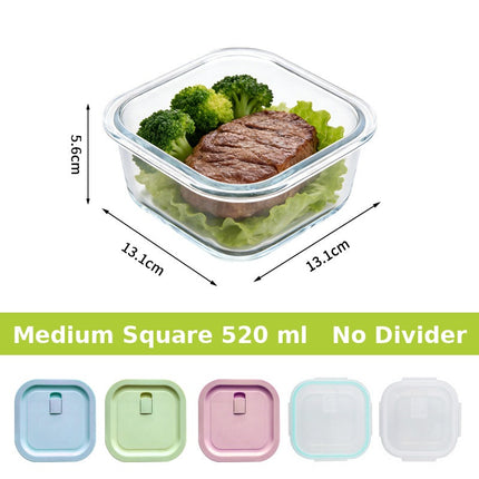 High Borosilicate Glass Lunch Box