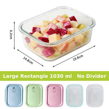 High Borosilicate Glass Lunch Box