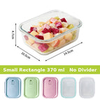 Small length 370ml / Transparent blue