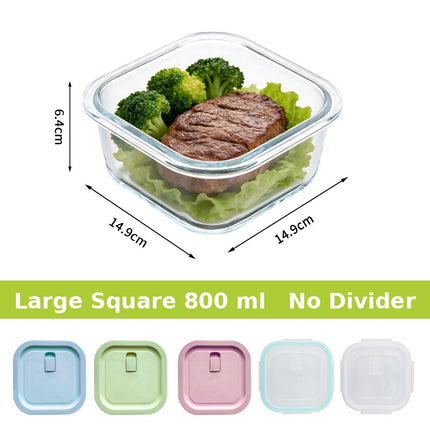 High Borosilicate Glass Lunch Box