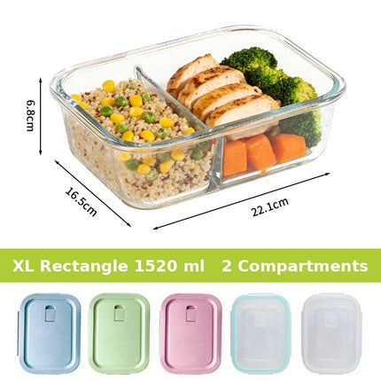 High Borosilicate Glass Lunch Box