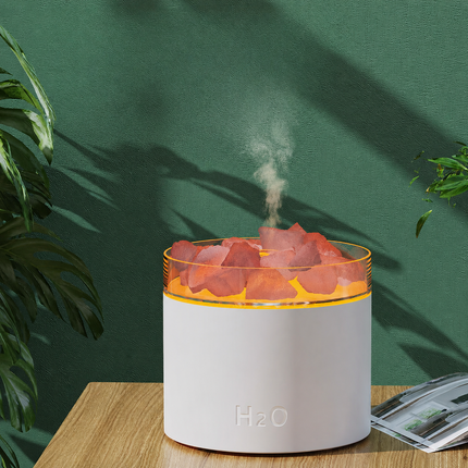 Salt Stone Aromatherapy Diffuser with Night Light