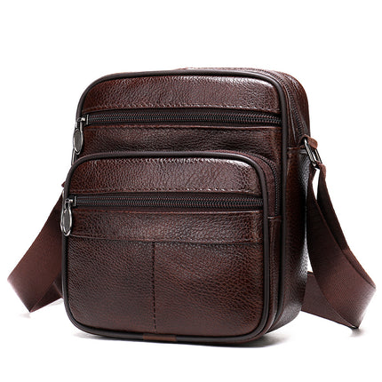 Genuine Leather Men’s Crossbody Bag
