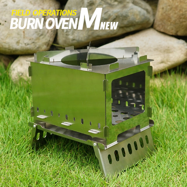 Portable Folding Charcoal Camping Grill