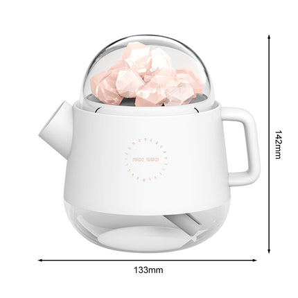 SAMATIFY - Kettle Wireless Humidifier – Silent Salt Stone Aroma Diffuser