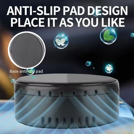 SAMATIFY - Solar Air Purifier – Negative Ion Odor Remover for Car & Home
