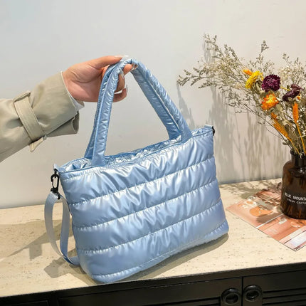 SAMA - PU Leather Crossbody Bag – Adjustable Strap & Zipper Closure