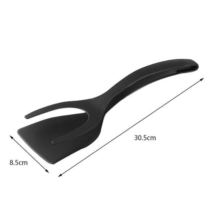 SAMA 2-in-1 Grip & Flip Egg Spatula Tongs – Nonstick, 30.5cm