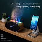 SAMATIFY - Volcano Light Flame Humidifier with Music Clock & Timer