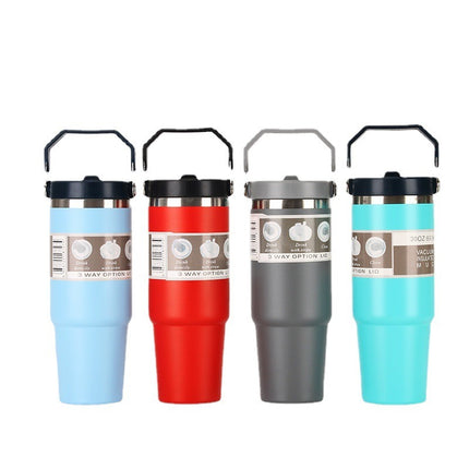 SAMA - ICEFLOW Premium Insulated Stainless Steel Travel Tumbler – Hot & Cold Beverage Companion