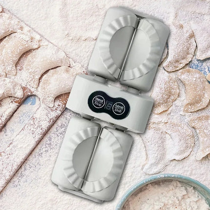 SAMA Automatic Double-Head Dumpling Maker – Manual/Auto, USB-C