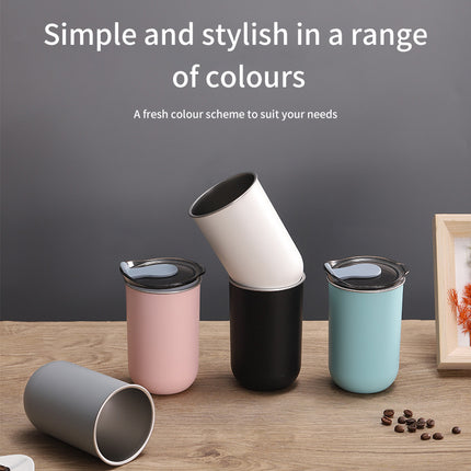 SAMA Nordic Stainless Steel Coffee Cup – Portable & Insulated Drinking Mug