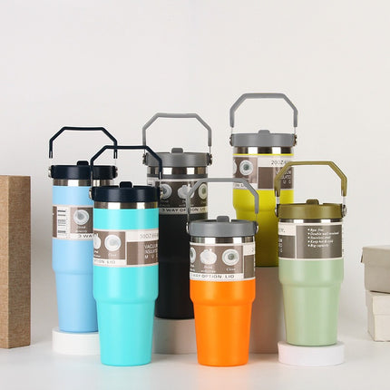 SAMA - ICEFLOW Premium Insulated Stainless Steel Travel Tumbler – Hot & Cold Beverage Companion
