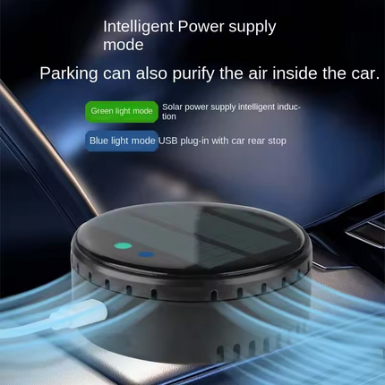 SAMATIFY - Solar Air Purifier – Negative Ion Odor Remover for Car & Home