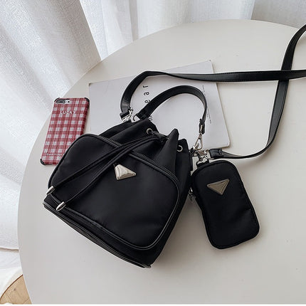 SAMA Nylon Shoulder Tote for Women – Lightweight, Daily Carry