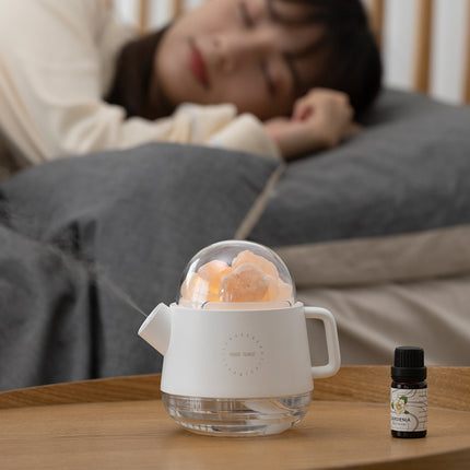 SAMATIFY - Kettle Wireless Humidifier – Silent Salt Stone Aroma Diffuser