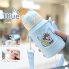 . / Bear children's cup blue 