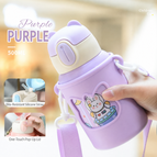 . / Bear children's cup purple 