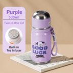 500ml / Purple-luck puppy
