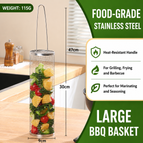 Large barbecue cage