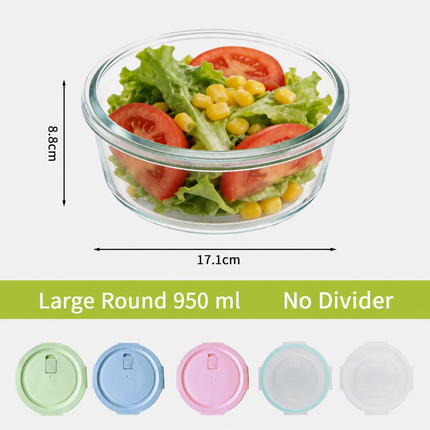High Borosilicate Glass Lunch Box