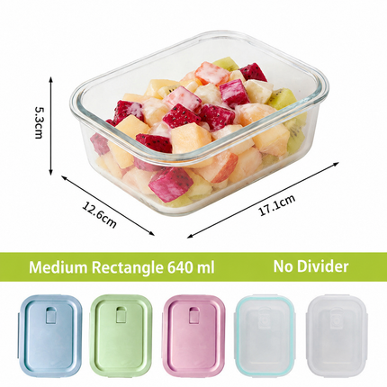 High Borosilicate Glass Lunch Box