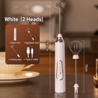 · / Double-headed white - 3-speed adjustable [new model 2026]