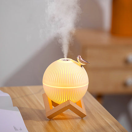 SAMATIFY - 330ml USB Mini Lark Humidifier – Silent Cool Mist for Home & Desk