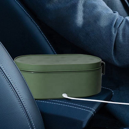 SAMA USB Heated Lunch Box 800ml – Portable Electric Food Warmer