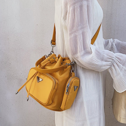 SAMA Nylon Shoulder Tote for Women – Lightweight, Daily Carry