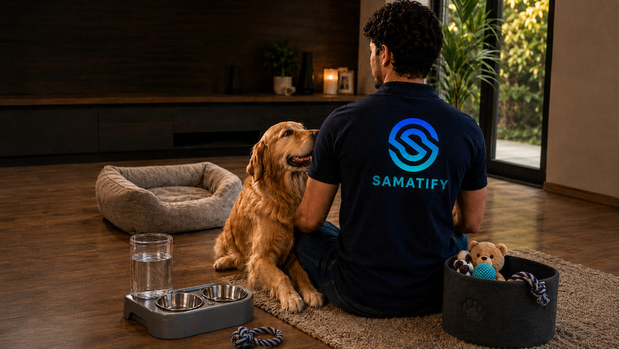 SAMATIFY smart pet living banner