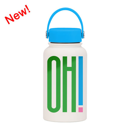 650 mL Wide-Mouth Stainless Steel Thermos Bottle