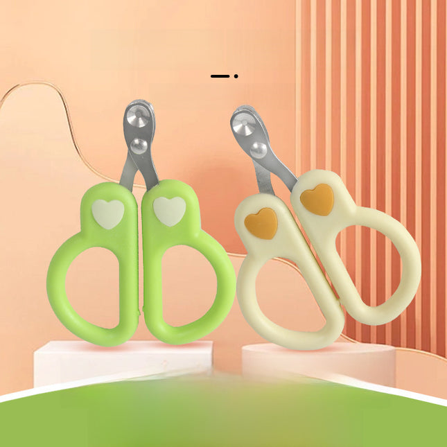 Cat Nail Scissors with Round Hole Design