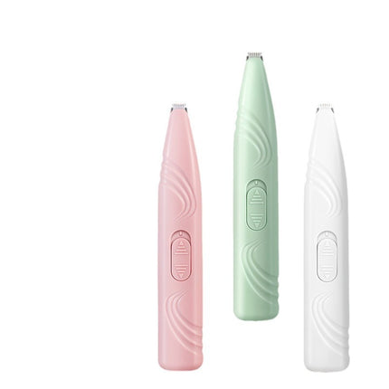 Electric Pet Paw Hair Trimmer with LED Options