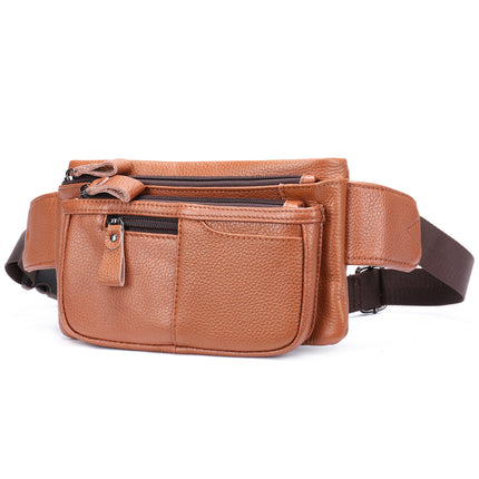 Genuine Leather Men’s Waist Bag