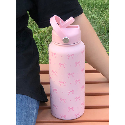 Stainless Steel Insulated Cup with Straw - 350–1000 mL