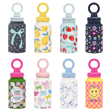 650 mL Stainless Steel Thermos Bottle with Magnetic Phone Holder