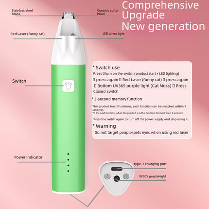 Electric Pet Paw Hair Trimmer