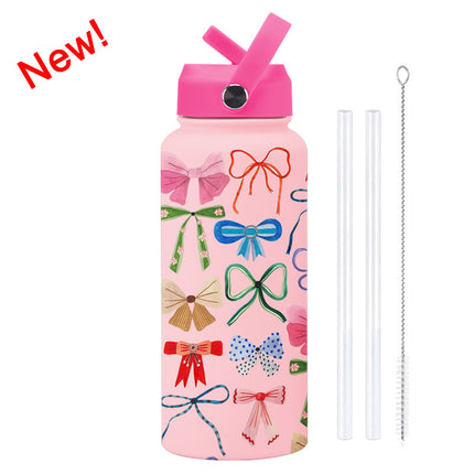 1L Stainless Steel Insulated Sports Bottle