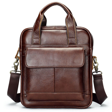 Genuine Leather Men’s Shoulder Bag