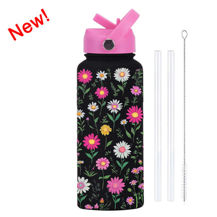 1L Stainless Steel Insulated Sports Bottle
