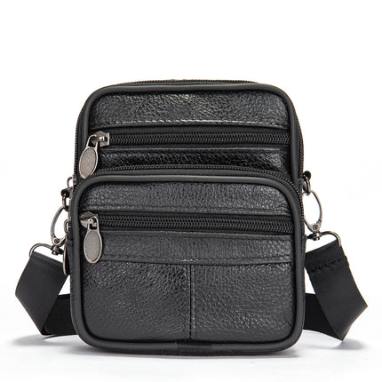 Genuine Leather Men’s Crossbody Bag