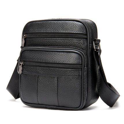 Genuine Leather Men’s Crossbody Bag