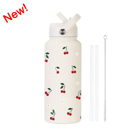 1L Stainless Steel Insulated Sports Bottle