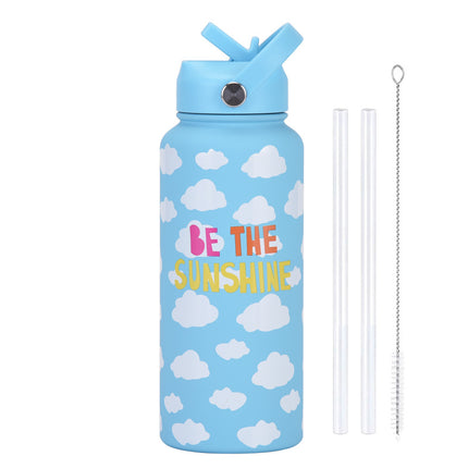 1L Stainless Steel Insulated Sports Bottle