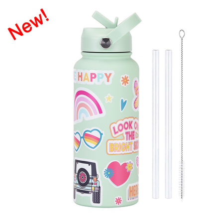 1L Stainless Steel Insulated Sports Bottle