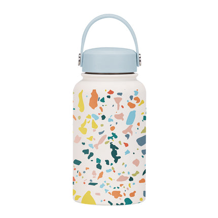 650 mL Wide-Mouth Stainless Steel Thermos Bottle