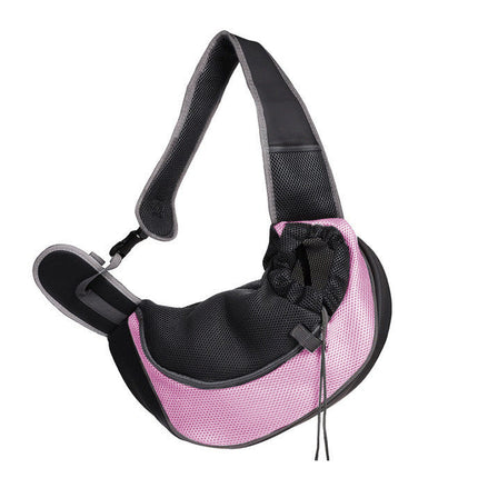 Adjustable Pet Crossbody Carrier Bag