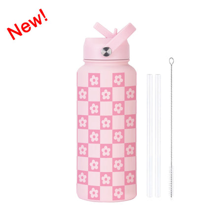 1L Stainless Steel Insulated Sports Bottle